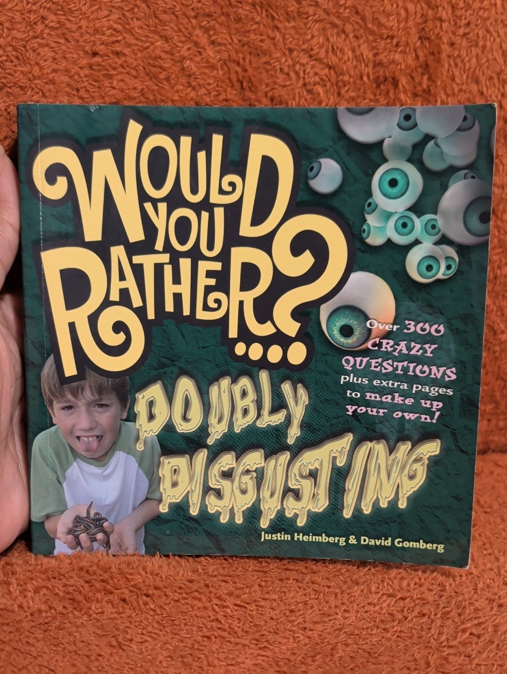 Doubly Disgusting Kids Game Book - ( Paperback Book )